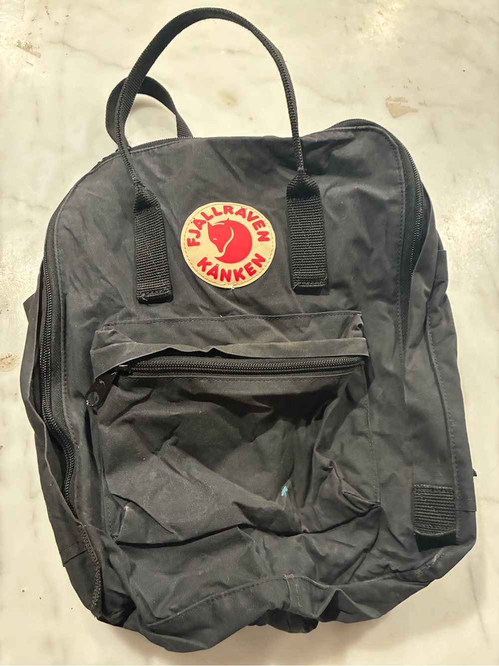 FJALLRAVEN KANKEN BLACK BACKPACK CLASSIC STYLE 23510